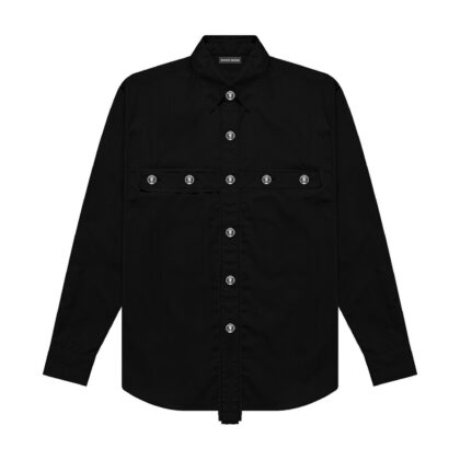 Seventh Heaven Crucifix Button Up Shirt