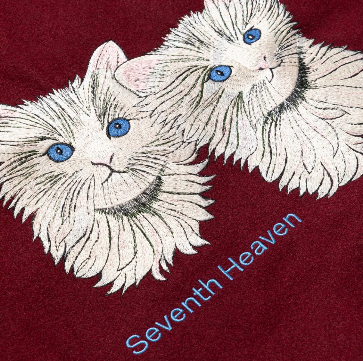 Seventh Heaven Cats Varsity Jacket - Image 4