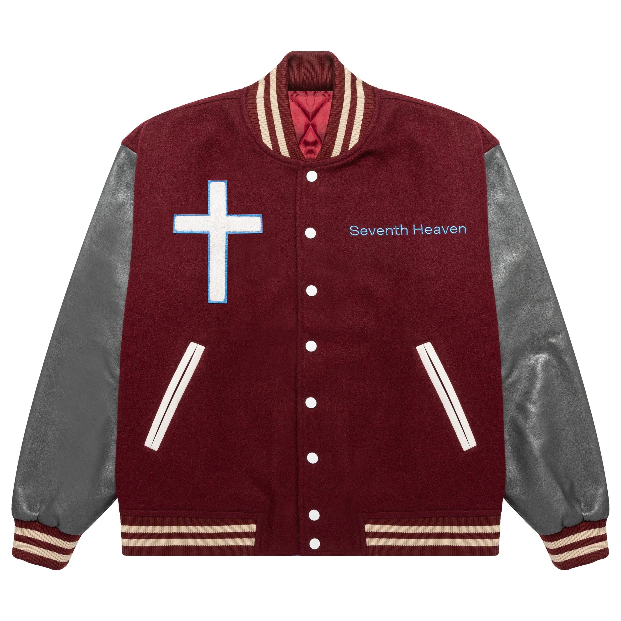 Seventh Heaven Cats Varsity Jacket